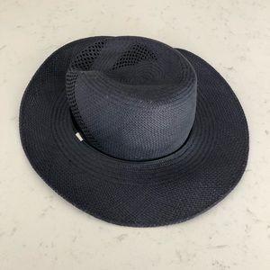*SOLD* RAG & BONE Designer Zoe Fedora in Panama Straw Hat S/M **NEW**
